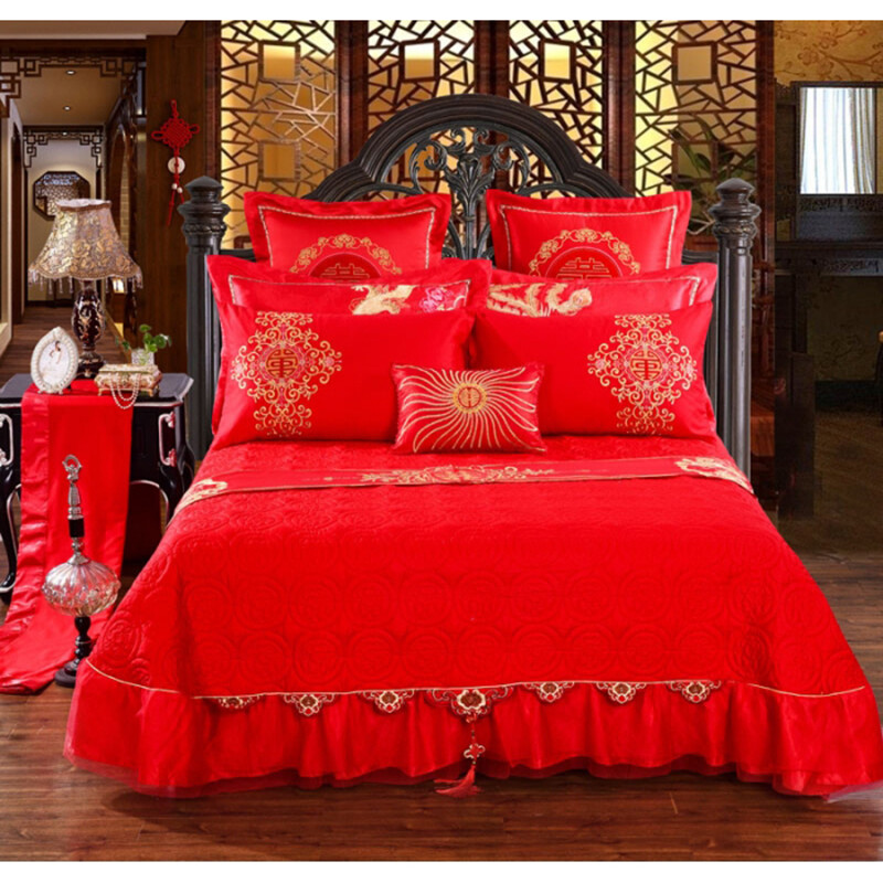 龍鳳呈祥，佳偶天成——品鑒棒佳家紡婚慶十件套